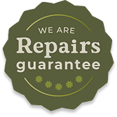 We are Repairs Guarantee Icon We Are Repairs Guarantee badge.
