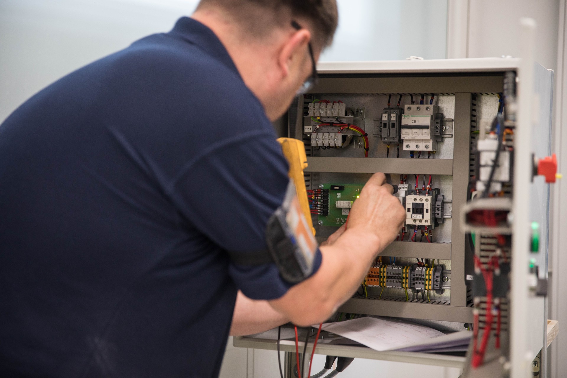 Electrically Biased Maintenance Technician