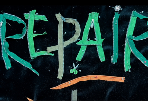 05-zips-pinned-to-the-jacket-ready-for-sewing Zips pinned to Gem's jacket ready for sewing