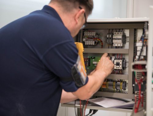 Electrically Biased Maintenance Technician